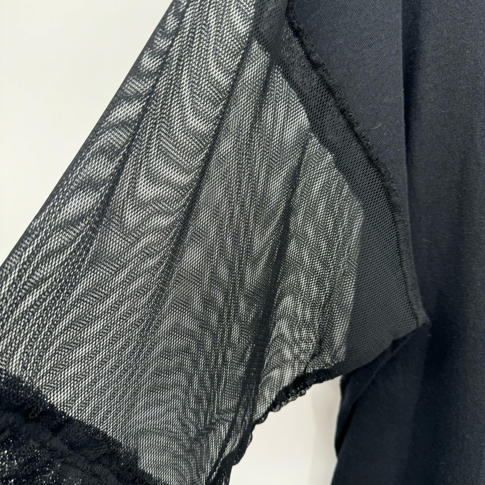 Free People Still Got It Top Small Mesh Bell Sleeves Witchy Whimsigoth Fairycore - Picture 5 of 10